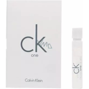 Calvin Klein One Unisex Eau de Toilette 1,2 ml mit Spray, Fläschchen