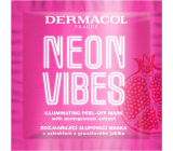 Dermacol Neon Vibes Aufhellende Peel-off-Maske mit Granatapfelextrakt 8 ml