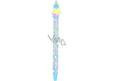 Colorino Gummierter Stift Girls Star, blaue Mine 0,5 mm
