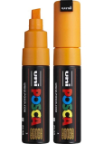 Posca Universal-Acrylmarker mit breiter, geschnittener Spitze 8 mm Hellgelb (orange) PC-8K