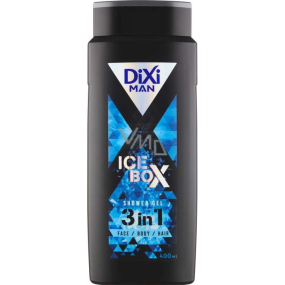 Dixi Men 3in1 Ice Box Duschgel für Männer 400 ml