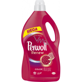 Perwoll Renew Color Waschgel für Buntwäsche, Schutz vor Formverlust und Erhaltung der Farbintensität 62 Dosen 3,72 l