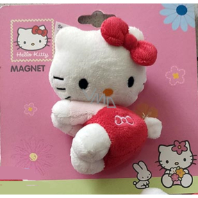 Hello Kitty Plüschtier mit Magnet 12 cm, empfohlenes Alter 3+