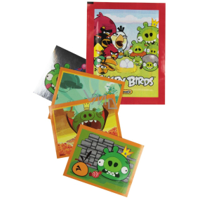 Angry Birds Sticker für Sammelalbum 5 Stück, empfohlen ab 3 Jahren