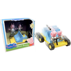 Alltoys Peppa Pig Moon Buggy Space Car mit Figuren 2 Stück, empfohlen ab 3 Jahren