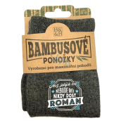 Albi Bambus Socken Roman, Größe 39 - 46