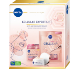 Nivea Cellular Expert Life remodellierende Tagescreme mit Hyaluronsäure 50 ml + textile Gesichtsmaske mit Hyaluronsäure 1 Stück, Kosmetikset für Frauen