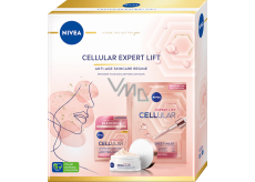 Nivea Cellular Expert Life remodellierende Tagescreme mit Hyaluronsäure 50 ml + textile Gesichtsmaske mit Hyaluronsäure 1 Stück, Kosmetikset für Frauen