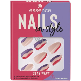 Essence Nails In Style Kunstnägel 13 Stay Wavy 12 Stück