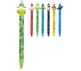 Colorino Gummierter Stift Space Life st.grün, blau Füllung 0,5 mm
