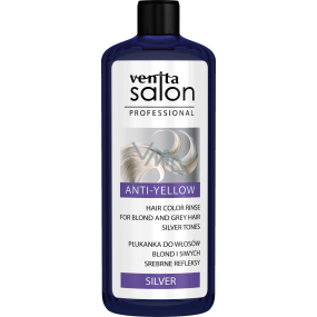 Venita Salon Professional Anti-Yellow Dressing für helles und graues Haar Silber 200 ml