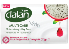 Dalan Multi Care Drachenfrucht und Pflegemilch Feuchtigkeitsspendende Toilettenseife 90 g