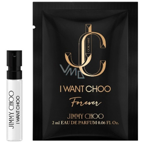 Jimmy Choo I Want Choo Forever Eau de Parfum für Frauen 2 ml mit Spray, Fläschchen