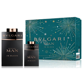Bvlgari Man In Black Eau de Parfum 100 ml + Eau de Parfum 15 ml, Geschenkset für Männer