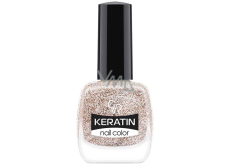 Golden Rose Keratin Nail Color Glitter Nagellack 404 10,5 ml