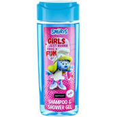 Schlümpfe Schlumpfine Duschgel und Haarshampoo für Kinder 210 ml