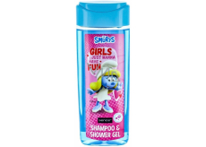 Schlümpfe Schlumpfine Duschgel und Haarshampoo für Kinder 210 ml