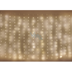Emos Weihnachts-Nano-Kettenvorhang 1,7 x 1,5 m, 180 LED warmweiß