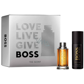 Hugo Boss The Scent for Men Eau de Toilette 50 ml + Deodorant Spray 150 ml, Geschenkset für Männer