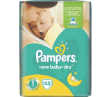 Pampers New Baby Dry 1 Neugeborene 2-5 kg Wegwerfwindeln 43 Stück