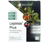 Biocont Lepinox Plus Insektizid zum Pflanzenschutz gegen Raupenschädlinge 3 x 10 g