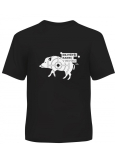Albi Humorvolles T-shirt Das größte Wildschwein im Sortiment, Herrengröße XXL