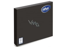 Aha Papierservietten 3-lagig 33 x 33 cm 20 Stück Schwarz