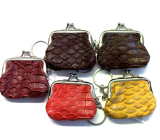 Brieftasche mit Clip 7 x 7 cm verschiedene Farben