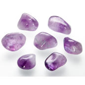 Amethyst Getrommelter Naturstein, ca. 2 cm, 5-10g, 1 Stück, Stein der Könige und Bischöfe
