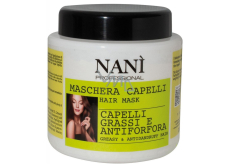 Naní Professional Milano Haarmaske gegen Schuppen und für fettiges Haar 500 ml