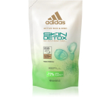Adidas Skin Detox Duschgel mit Aprikosenkernen für Frauen 400 ml Refill