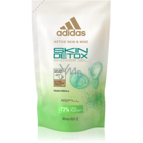 Adidas Skin Detox Duschgel mit Aprikosenkernen für Frauen 400 ml Refill