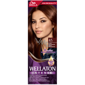 Wella Wellaton Intense Haarfarbe 4/5 Süchtig machendes dunkles Mahagoni