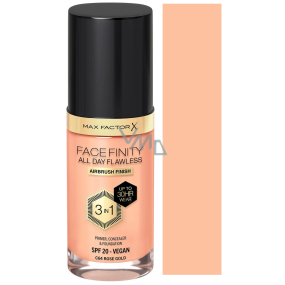 Max Factor Facefinity All Day Flawless 3in1 Make-up C64 Rose Gold 30 ml