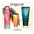 Payot Sunny Week-End Magic Mousse und Bronzer Sonnenschutz Mousse für Gesicht und Körper 200 ml + SPF50 Schutzcreme für Gesicht und Körper 50 ml + Duschgel After Sun 200 ml, Kosmetikset