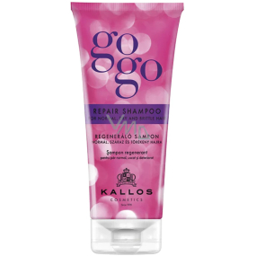 Kallos Gogo Repair regenerierendes Shampoo für normales, trockenes und sprödes Haar 200 ml