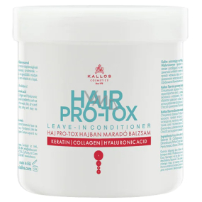 Kallos KJMN Pro-Tox Leave-in Rinseless Conditioner für trockenes und strapaziertes Haar 250 ml