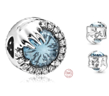 Charm Sterling Silber 925 Disney Ice Kingdom, Frozen Winter Kristall, Perle für Armband