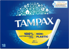 Tampax Regular Tampons mit Applikator 18 Stück
