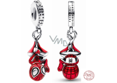 Charme Sterling Silber 925 Marvel Spiderman, Armband Anhänger