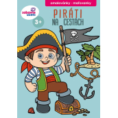 Ditipo Lernspaß-Malbuch Piraten unterwegs 16 Seiten 147 x 210 mm