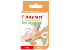 Fixaplast Help Blister und Blisterpflaster 72 x 20 mm 10 Stück