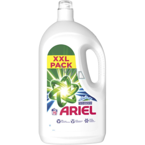 Ariel Mountain Spring flüssiges Waschgel für saubere und duftende, fleckenfreie Wäsche 70 Dosen 3,5 l