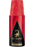 Scorpio Rouge parfümiertes Deodorant Spray für Männer 150 ml