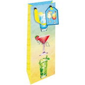 Nekupto Papier Geschenktüte für Flasche 12,5 x 32,5 x 8 cm Getränke