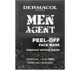 Dermacol Men Agent Peel-off-Gesichtsmaske für Männer 2 x 7,5 ml