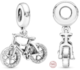 Charme Sterling Silber 925 Dazzling Wheel, Anhänger am Armband Sport
