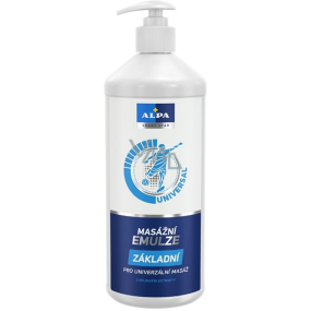Alpa Sport Star Universal Massage-Emulsion Basic mit Kräuterextrakten 1 l