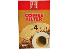 Alufix Kaffeefilter Kaffeefilter 4 Größen 100 Stück