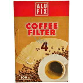 Alufix Kaffeefilter Kaffeefilter 4 Größen 100 Stück